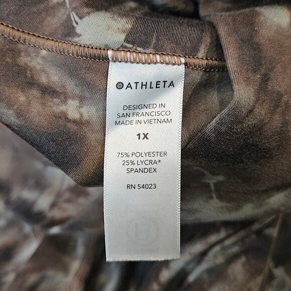 Athleta Salutation Stash Pocket Printed II Leggings Lot of 3 Womens Size 1X Yoga - Picture 11 of 16